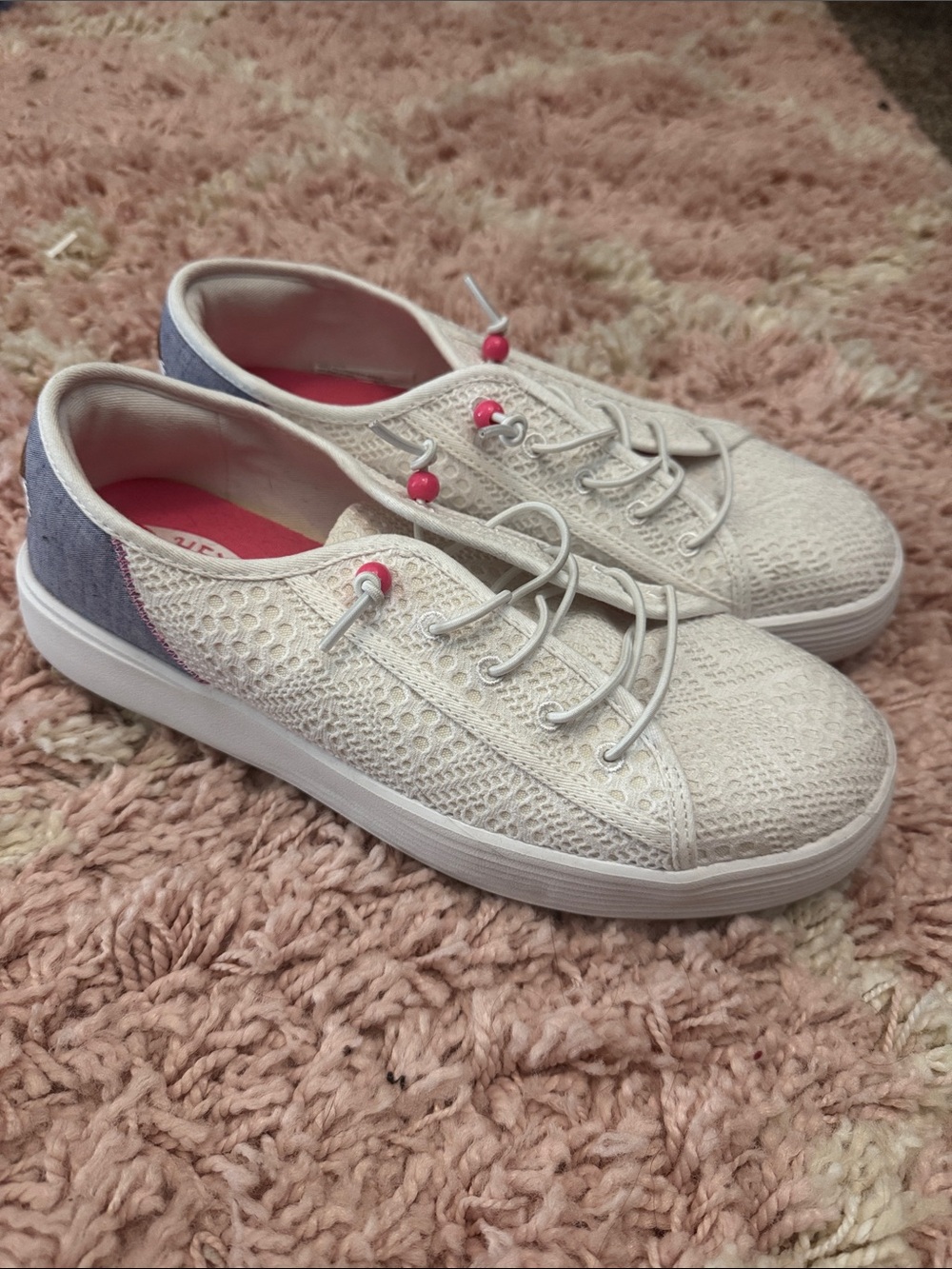 Hey Dude Women's Cody Crafted Mix Eyelet Sneakers